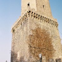 Particolare del castello del Balio