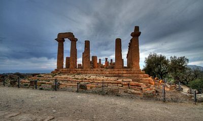 Il tempio di Giunone nella Valle dei Templi (Agrigento)