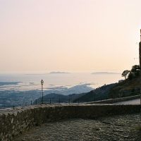 Vista su Trapani dal castelo